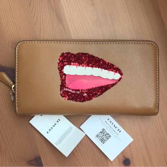 🥰 Coach X Tom Wesselmann Accordion Zip Wallet - Picture 9 of 11